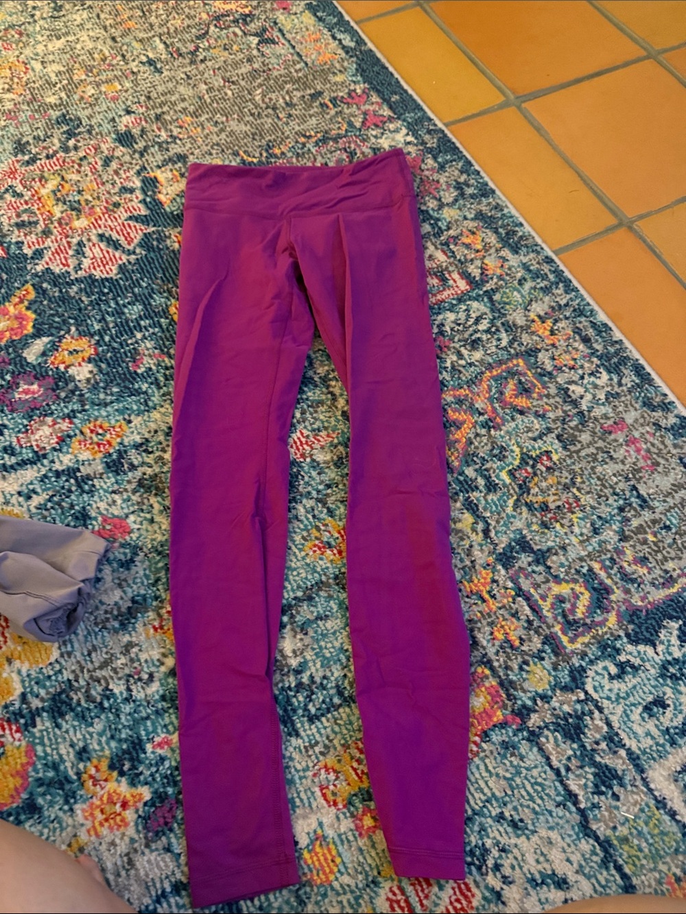 Raspberry lululemon leggings size 6